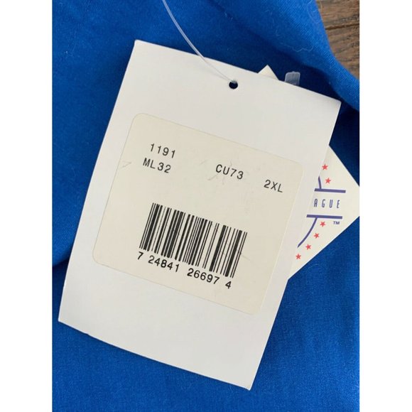 Chicago Cubs MLB Cherokee Team Blue Nursing Scrubs Pants - Size XXL With Tags - Picture 6 of 8